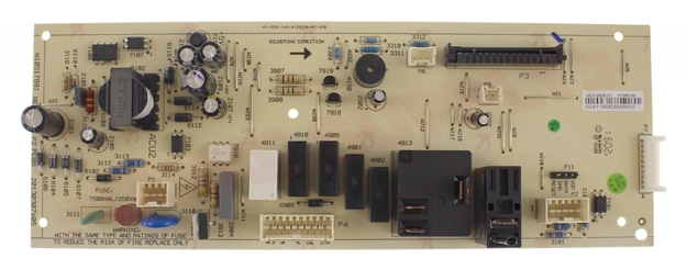 Photo 2 of WPW10661208 : Whirlpool Microwave Electronic Control Board