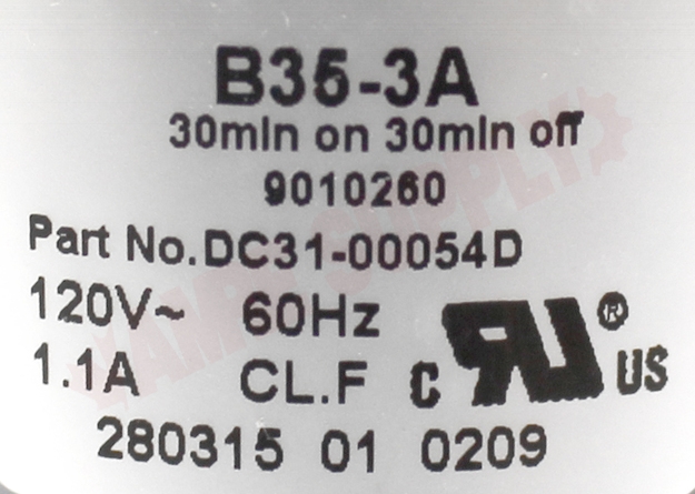 Photo 12 of LP054D : Supco LP054D Washer Drain Pump, Equivalent To DC31-00054D