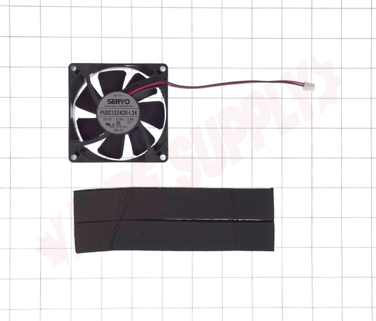 Photo 13 of 5304493604 : Frigidaire 5304493604 Refrigerator Ice Maker Evaporator Fan & Gasket Kit