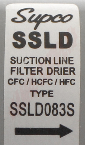 Photo 12 of SSLD83S : Supco SSLD83S Refrigerator Suction Line Drier, 3/8 ODF