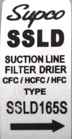 Photo 12 of SSLD165S : Supco SSLD165S Refrigerator Suction Line Drier, 5/8 ODF