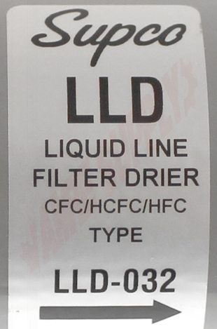 Photo 6 of LLD032 : Supco LLD032 Refrigerator Liquid Line Drier, 1/4 SAE
