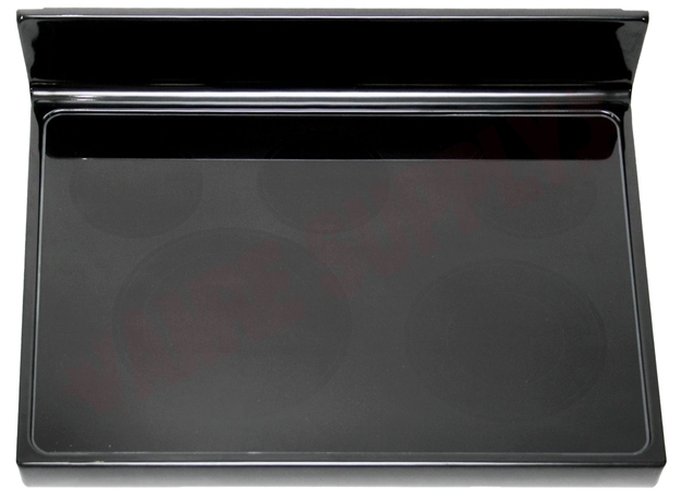 Photo 1 of W10472035 : Whirlpool W10472035 Range Main Cooktop Glass Assembly, Black