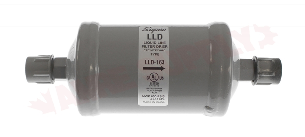 Photo 2 of LLD163 : Supco LLD163 Refrigerator Liquid Line Drier, 3/8 SAE