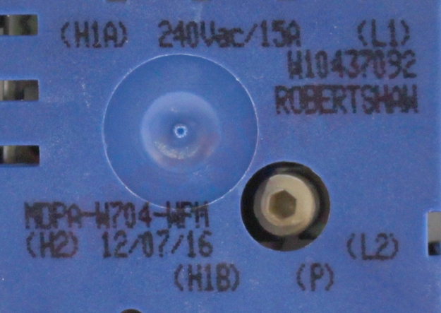 Photo 13 of W10857622 : Whirlpool Range Surface Element Switch