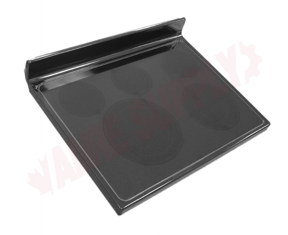 Photo 1 of W10651915 : Whirlpool W10651915 Range Main Cooktop Glass Assembly, Black