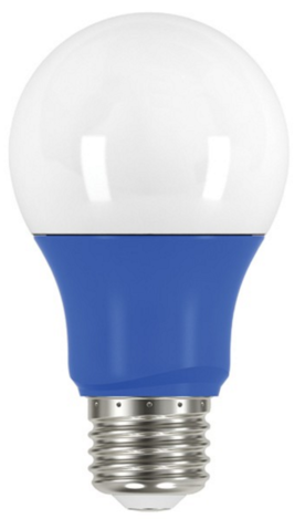 Photo 1 of S9644 : 2W Omni A19 LED Lamp, Blue