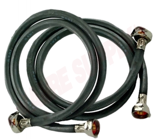 Photo 2 of 5304497363 : Frigidaire 5304497363 Washer Smart Choice Rubber Fill Hose, 4', 2/Pack