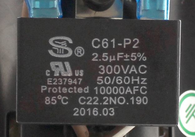 Photo 14 of S99080481 : Broan Nutone Exhaust Fan Motor, L100