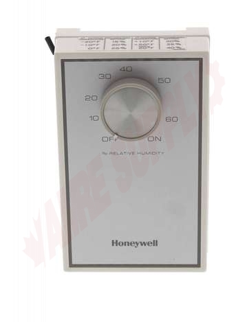 Photo 2 of H600A1014 : Honeywell H600A1014 Home 24/120/240VAC Wall-Mount Humidistat