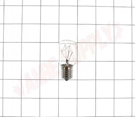 Photo 4 of 8206232A : Whirlpool 8206232A Microwave Incandescent Light Bulb, 40W/125V