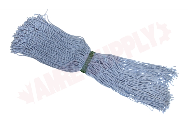 Photo 2 of 3099 : Globe Cut End Narrow Band Synthetic Wet Mop Head, 32oz, Blue