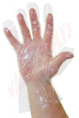 Photo 3 of LDPE5L : Watson Ambidextrous Polyethylene Food Preparation Gloves, Powder Free, Large, 500/Box