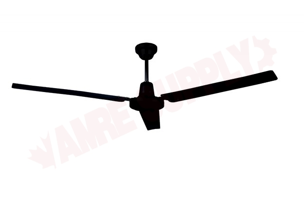 Photo 1 of CP56BK : Canarm Deco 56 Ceiling Fan, Loose Wire Fan With 4-Speed Wall Control, Black