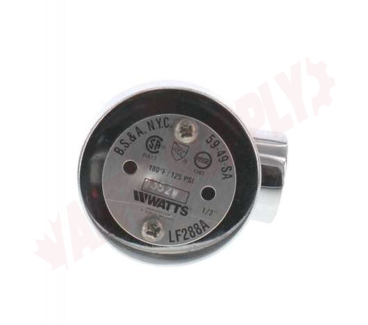 Photo 7 of 0792052 : Watts 1/2 Vacuum Breaker, Chrome, Lead-Free, Hot or Cold Water, LF288AC-1/2