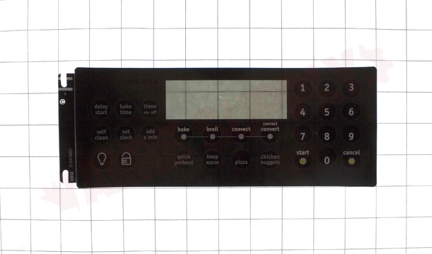 Photo 3 of 316419821 : Frigidaire 316419821 Range Oven Membrane Switch, Black