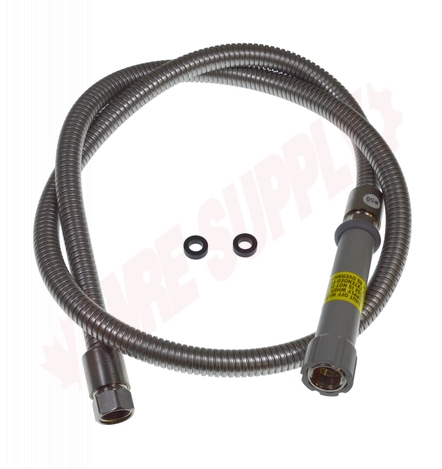Photo 1 of B-0060-H : T&S Flexible Stainless Steel Hose, 60, with Handle