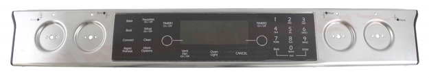 Photo 2 of WPW10206087 : Whirlpool WPW10206087 Range Control Panel, Stainless