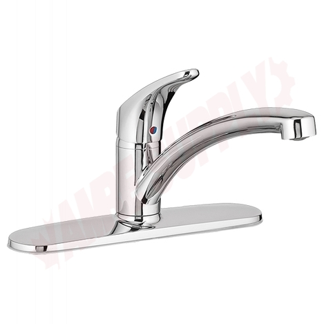 Photo 1 of 7074000.002 : American Standard Colony PRO Single Handle Kitchen Faucet, Chrome, with Deck Plate