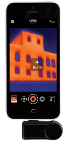 Photo 2 of LW-EAA : Seek Compact Thermal Imaging Camera, iPhone, 6 to 1000'