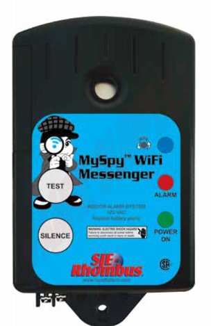 Photo 1 of 1043655 : SJE Rhombus MySpy WiFi Messenger Alarm System, Low Level Switch