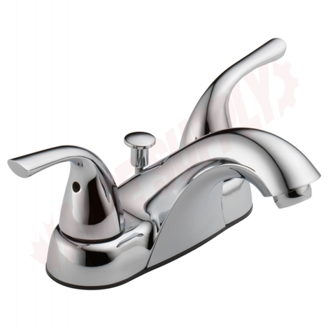 Photo 1 of P99628LF-W : Delta Peerless Two Handle Centerset Lavatory Faucet, Chrome, Lead-Free