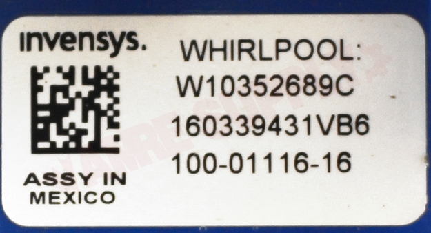 Photo 12 of WPW10352689 : Whirlpool WPW10352689 Refrigerator Electronic Control Board