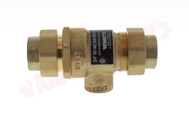 Photo 1 of 0062026 : Watts 3/4 9DM2 Dual Check Valve with Intermediate Atmospheric Vent, Backflow Preventer