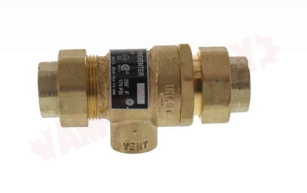 Photo 5 of 0062026 : Watts 3/4 9DM2 Dual Check Valve with Intermediate Atmospheric Vent, Backflow Preventer