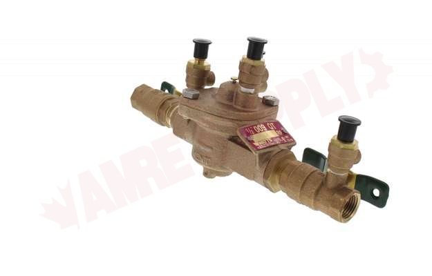 Watts 1/2" 009-QT Reduced Pressure Zone Backflow Preventer Assembly 0062094 RPA 