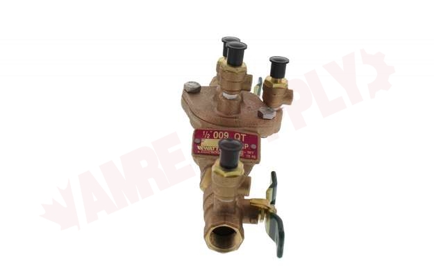 Photo 7 of 0062094 : Watts 1/2 009-QT Reduced Pressure Zone Assembly, Backflow Preventer