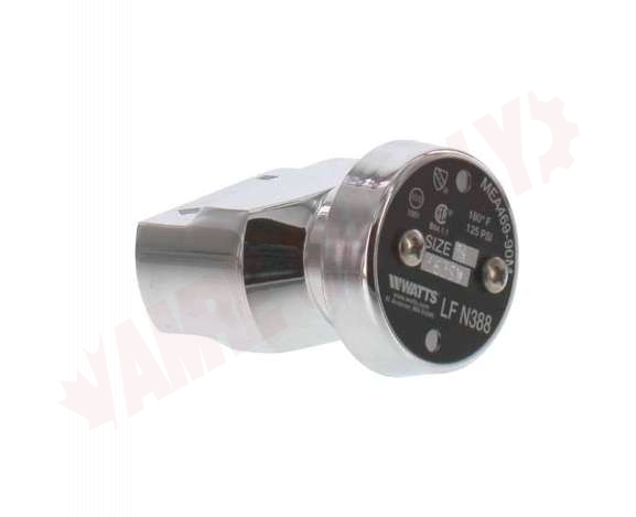 Photo 2 of 0792065 : Watts 3/8 Anti-Siphon Vacuum Breaker, Lead-Free, LFN388-C, Polished Chrome