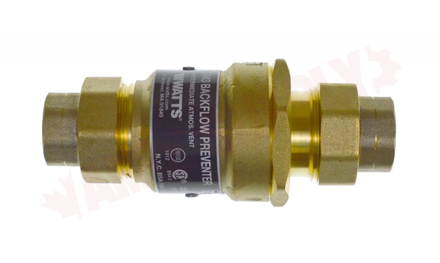 Photo 9 of 0062025 : Watts 1/2 9D-M3 Dual Check Valve with Intermediate Atmospheric Vent, Backflow Preventer