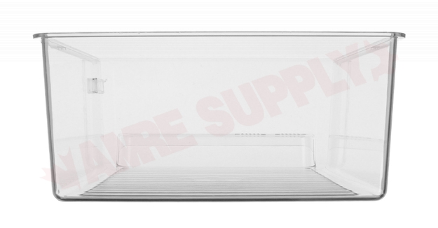 Photo 4 of WPW10370327 : Whirlpool WPW10370327 Refrigerator Crisper Drawer, Clear