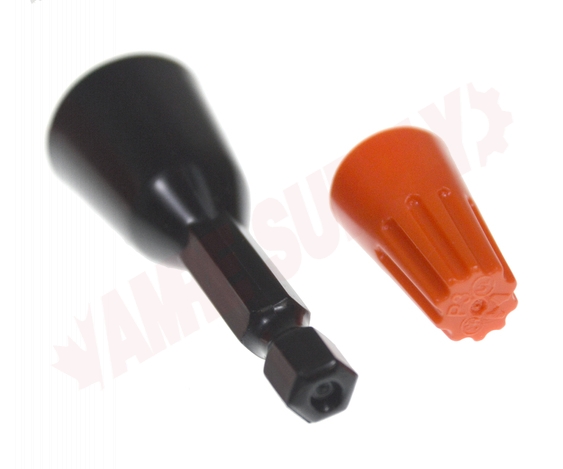 Photo 5 of WCO-J300 : WiringPro 22-14 Twist-On Wire Connectors, Orange, Thermoplastic, 300/Package