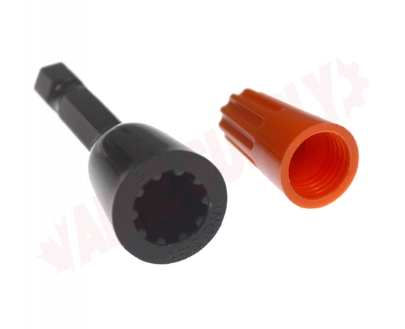 Photo 6 of WCO-J300 : WiringPro 22-14 Twist-On Wire Connectors, Orange, Thermoplastic, 300/Package