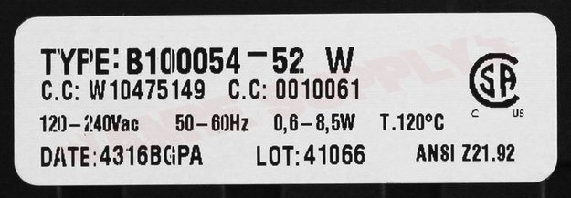 Photo 12 of WPW10475149 : Whirlpool WPW10475149 Range Surface Burner Spark Module
