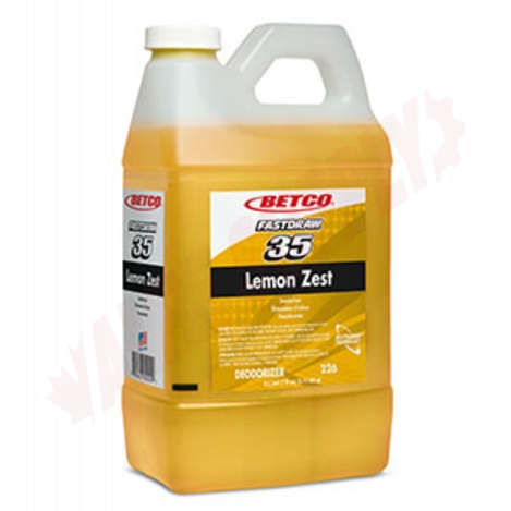 Photo 1 of 2264700 : Betco BestScent Concentrated Deodorizing Liquid, Lemon Zest, 2L