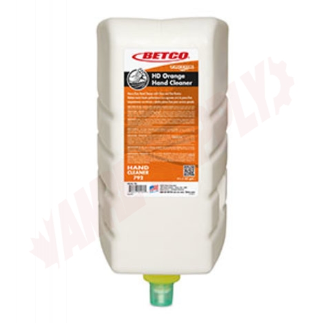 Photo 2 of 7923100 : Betco HD Orange Heavy Duty Skin Cleanser, 4 x 4L Triton Bottle
