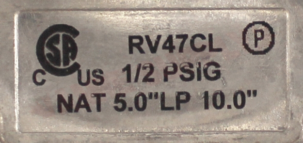 Photo 12 of 74007747 : Whirlpool 74007747 Range Oven Gas Pressure Regulator