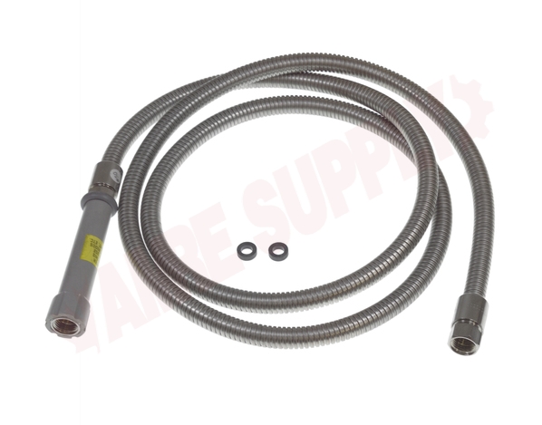Photo 1 of B-0096-H : T&S Flexible Stainless Steel Hose, 96, with Handle