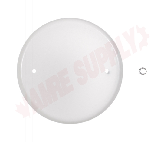 Photo 3 of 90001-WH : 4 Round Box Cover Plate, White 