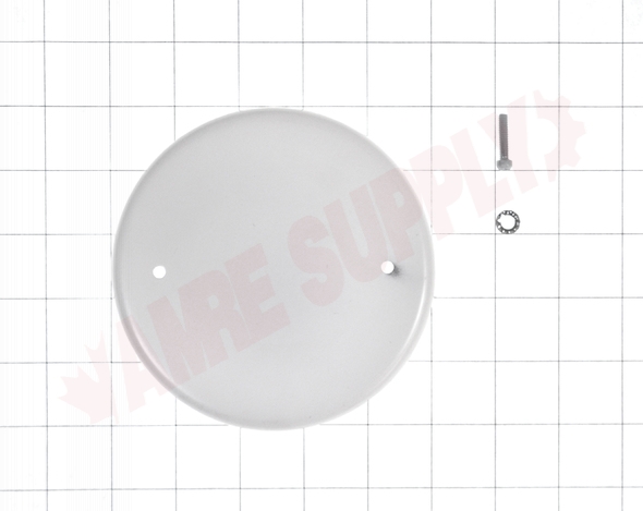 Photo 5 of 90001-WH : 4 Round Box Cover Plate, White 