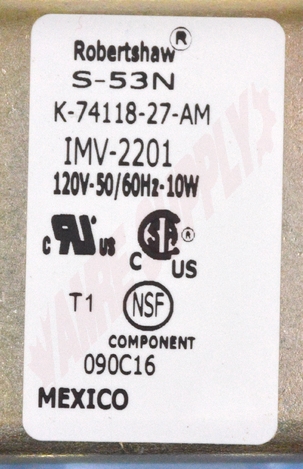 NEW K-74118-29 Invensys S-53 N  Water Inlet Valve Same Day Shipping 