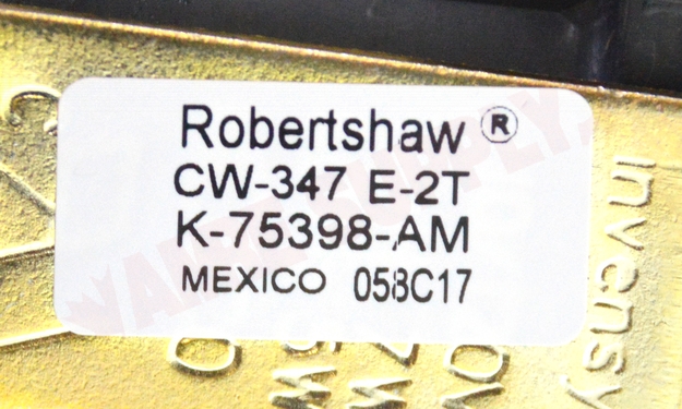 Photo 12 of CW-347 : Robertshaw CW-347 Universal Washer Water Inlet Valve, E-2t