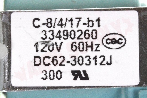 Photo 12 of WV0312J : Supco WV0312J Washer Water Inlet Valve, Equivalent To DC62-30312J, DC62-30312H