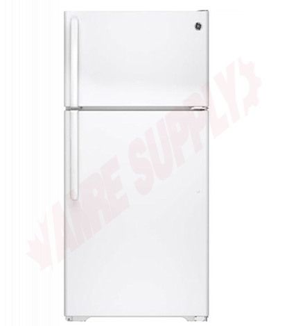 Photo 1 of GTE15CTHRWW : GE 14.6 cu. ft. Top Freezer Refrigerator, White