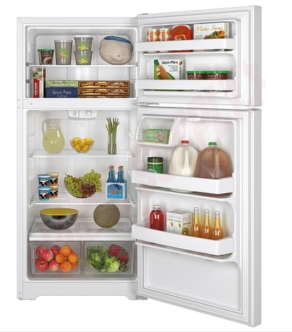 Photo 2 of GTS15CTHRWW : GE 14.6 cu. ft. Top Freezer Refrigerator, White