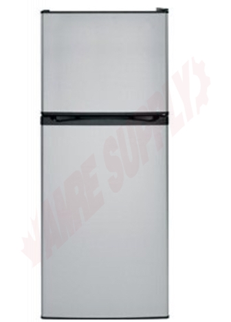Photo 1 of MPE12FSKLSB : GE Moffat 11.55 cu. ft. Top Freezer Refrigerator, Stainless Steel