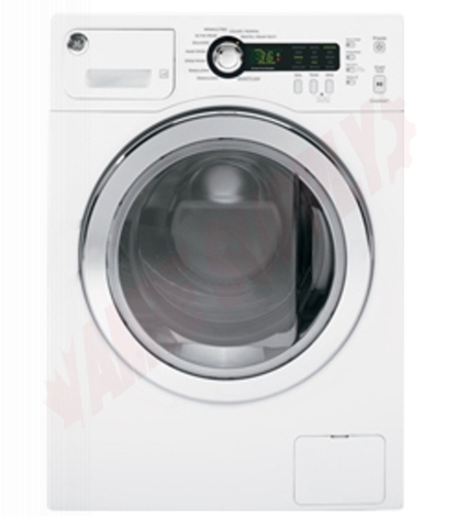 Photo 1 of WCVH4800KWW : GE 2.6 cu. ft. Front Load Washer, White